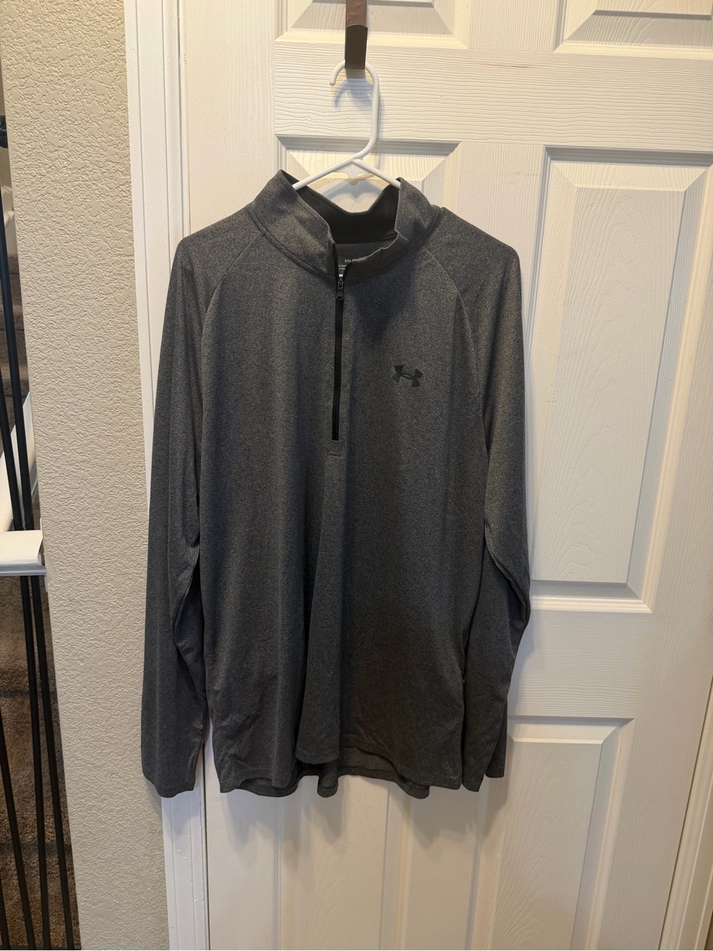 Under Armour Men's Dark Gray 1/4-Zip Performance Pullover